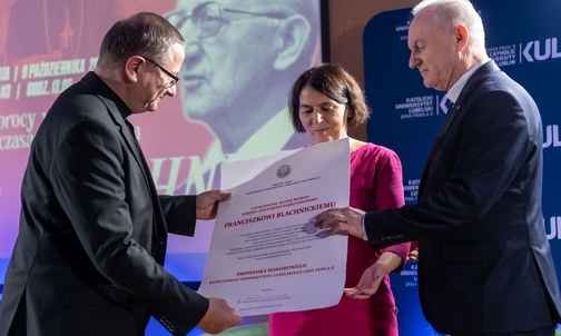 KUL przyznał ks. Franciszkowi Blachnickiemu pośmiertny tytuł profesora.