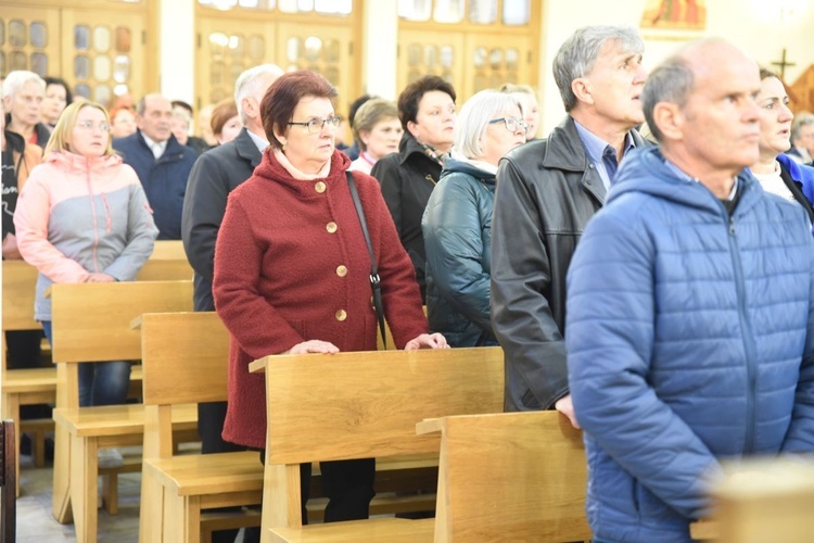 Borki, nawiedzenie figury św. Michała Archanioła.