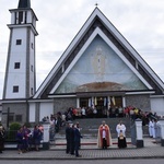 Borki, nawiedzenie figury św. Michała Archanioła.