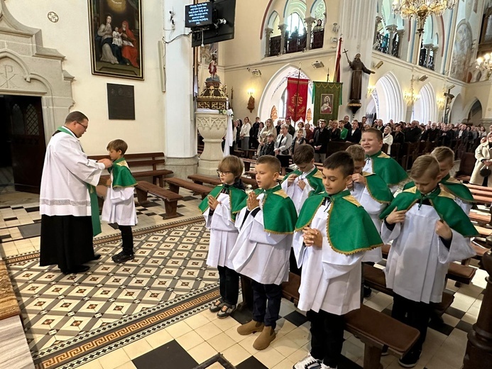 Nowi ministranci w Ciężkowicach