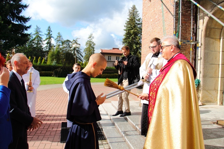 Mościckie prymicje o. Maksymiliana