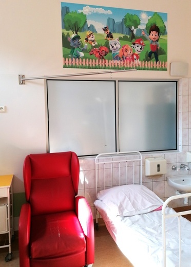 Bajkowy świat w szpitalu