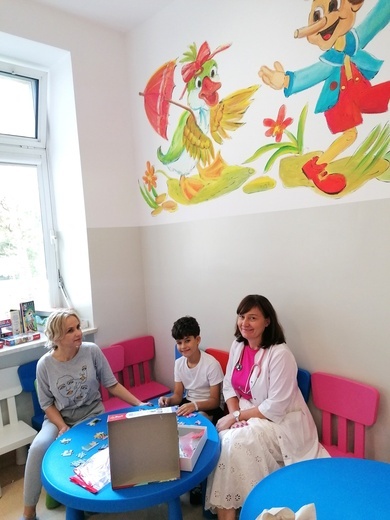 Bajkowy świat w szpitalu