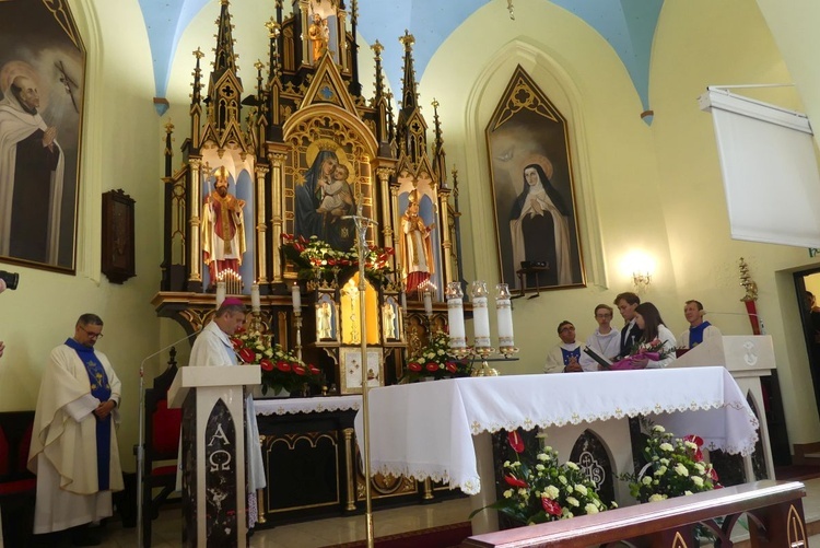 Poświęcenie kościoła Matki Bożej Szkaplerznej w Godziszce