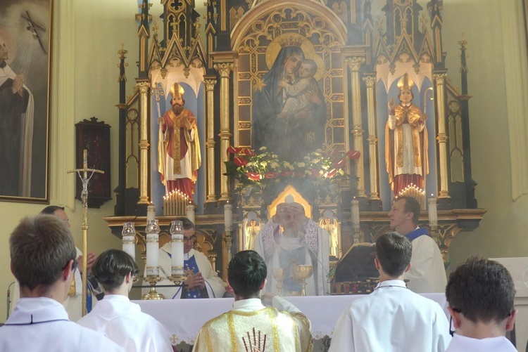 Poświęcenie kościoła Matki Bożej Szkaplerznej w Godziszce