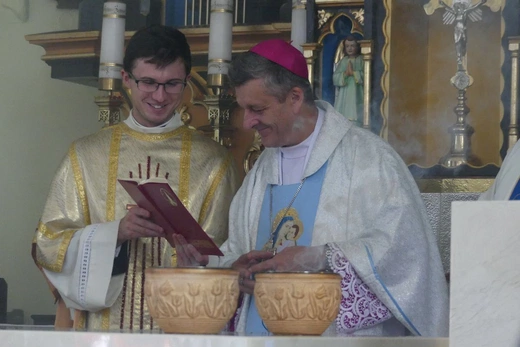 Poświęcenie kościoła Matki Bożej Szkaplerznej w Godziszce