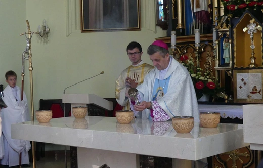 Poświęcenie kościoła Matki Bożej Szkaplerznej w Godziszce