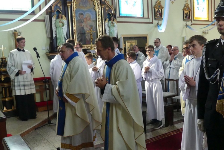 Poświęcenie kościoła Matki Bożej Szkaplerznej w Godziszce