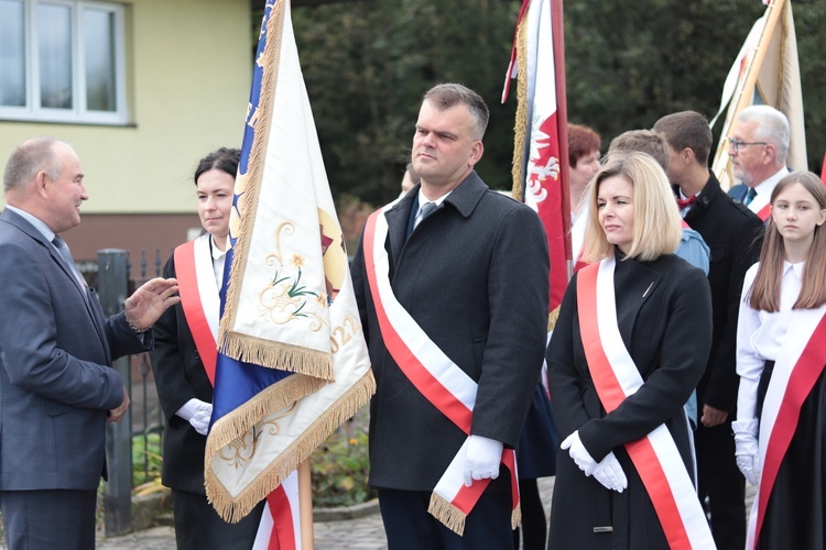 Chojnik. Uroczystość wmurowania kamienia węgielnego