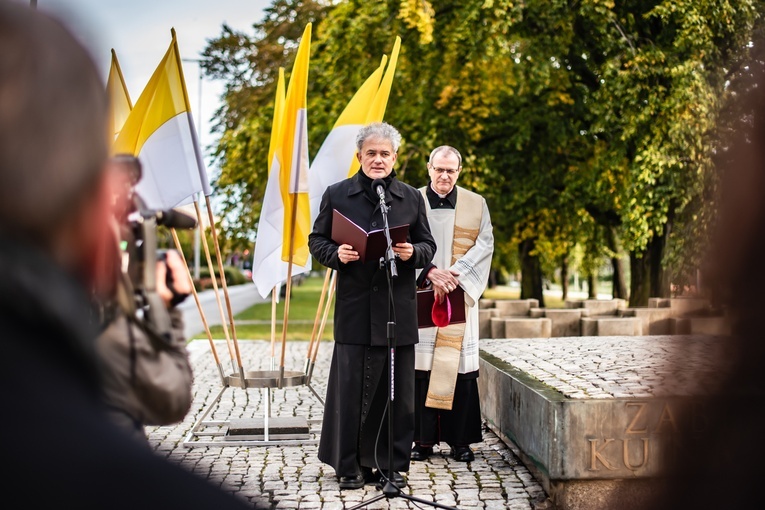 Gdyński przemarsz z Różańcem w ręku