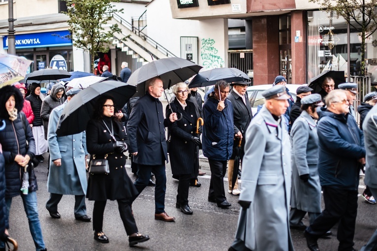 Gdyński przemarsz z Różańcem w ręku