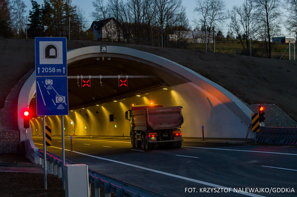 Tunel na zakopiance zostanie całkowicie zamknięty