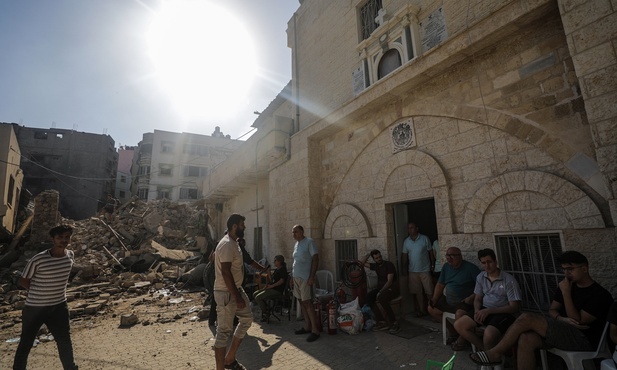 Zniszczono starożytny kościół prawosławny w Strefie Gazy