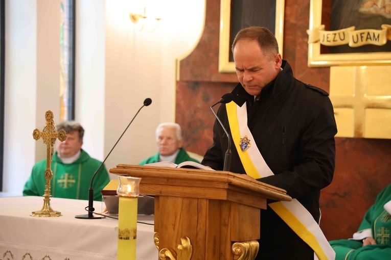 Poświęcenie kaplicy cmentarnej w Raniżowie