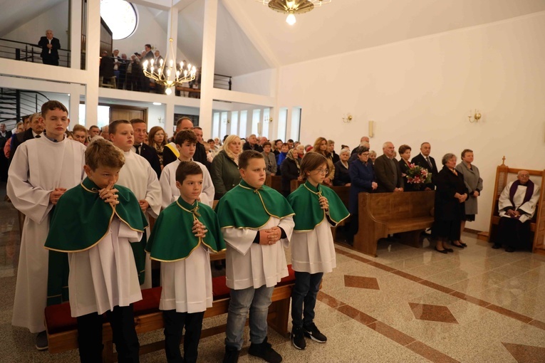 Poświęcenie kaplicy cmentarnej w Raniżowie