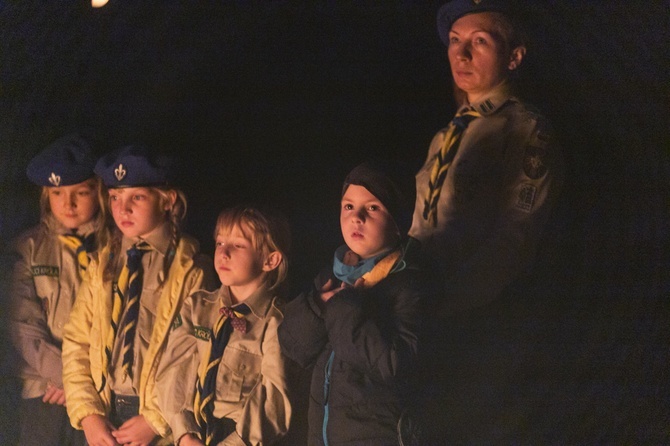 Jesienny biwak Skautów Króla