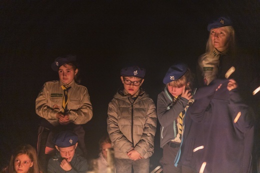 Jesienny biwak Skautów Króla