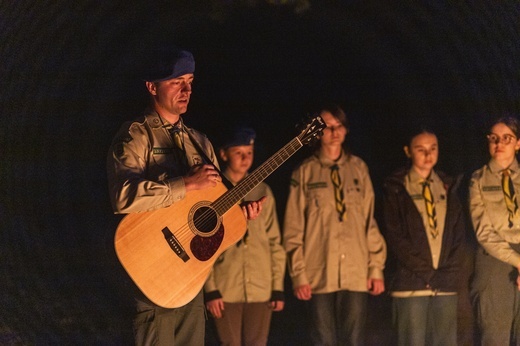 Jesienny biwak Skautów Króla