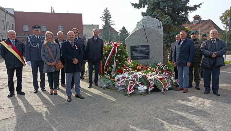 We Wrocławiu-Leśnicy była filia obozu koncentracyjnego. Odsłonięto w tym miejscu pomnik
