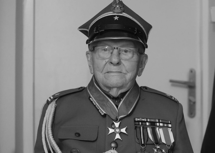 Ppłk Władysław Foksa (1920-2023).