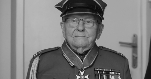 Ppłk Władysław Foksa (1920-2023).