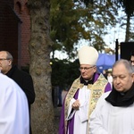 Uroczystości na cmentarzu w Koszalinie