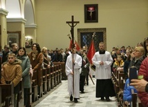 Modlitwa za ojczyznę w kościele św. Michała Archanioła w Lublinie.