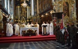 Mszy św. przewodniczył biskup ordynariusz.