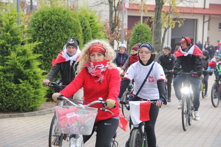Czarna. V Patriotyczny Rajd Rowerowy