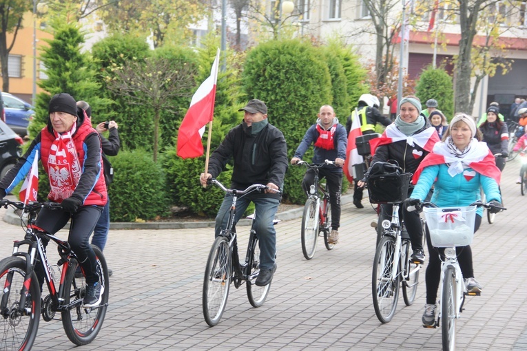 Czarna. V Patriotyczny Rajd Rowerowy