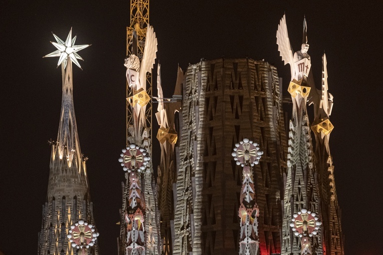 Barcelona: Ukończono wieże ewangelistów bazyliki Sagrada Familia