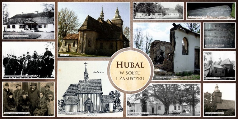 Zdjęcia i rycina przybliżają miejsca związane z rodziną mjr. Dobrzańskiego.