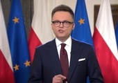 Pierwsze orędzie Hołowni: "Sejm ma przede wszystkim służyć tym Polakom, którzy na co dzień w nim nie bywają" 