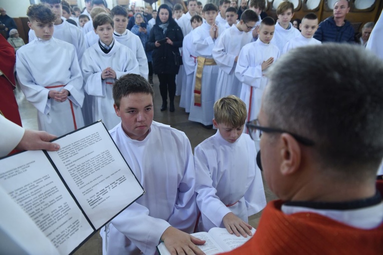 Lektorzy w bazylice św. Małgorzaty