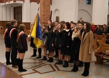 Moment ślubowania.