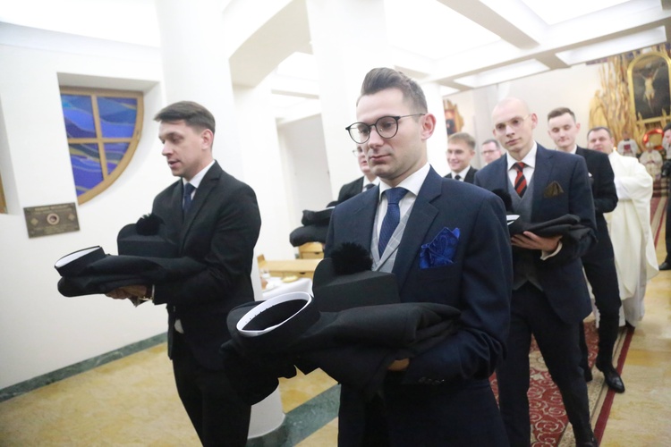 Obłóczyny kleryków roku trzeciego