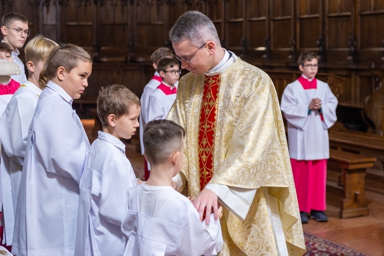 Tarnów. Kandydaci na ministrantów w katedrze