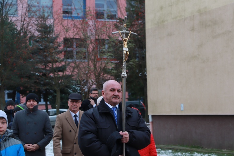 Wprowadzenie relikwii bł. rodziny Ulmów i poświęcenie ziemi pod budowę kościoła w Rawie Mazowieckiej