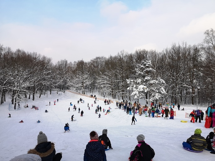 Katowice. Tor saneczkowy w Parku Kościuszki gotowy na sezon zimowy