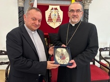 Ryngraf z Matką Bożą trafił do chrześcijan z Ziemi Świętej 