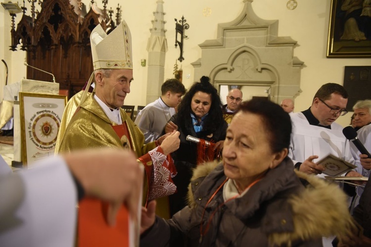 Ciężkowicka wspólnota Straży Honorowej NSPJ