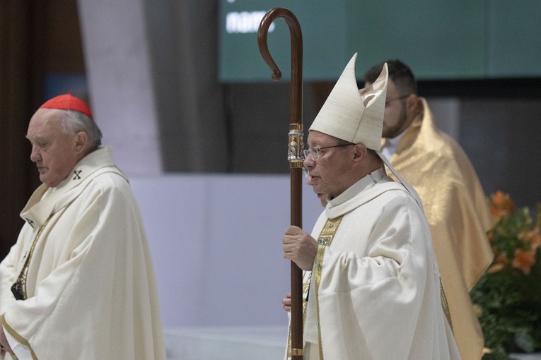 Kard. Ryś na pielgrzymce kapłanów do Świątyni Opatrzności Bożej