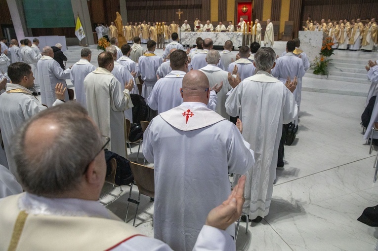 Kard. Ryś na pielgrzymce kapłanów do Świątyni Opatrzności Bożej