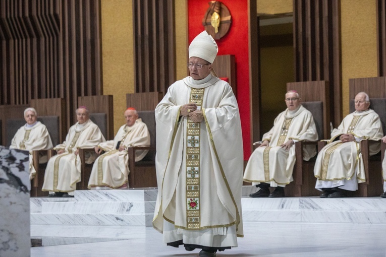 Kard. Ryś na pielgrzymce kapłanów do Świątyni Opatrzności Bożej