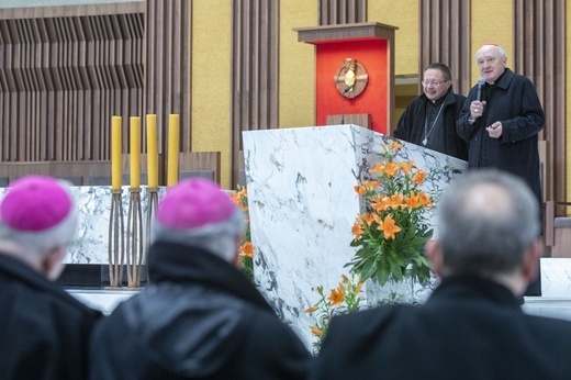 Kard. Ryś na pielgrzymce kapłanów do Świątyni Opatrzności Bożej
