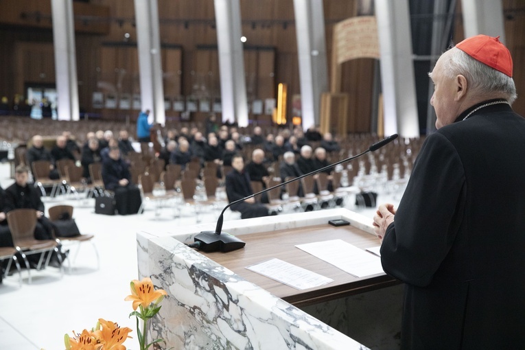 Kard. Ryś na pielgrzymce kapłanów do Świątyni Opatrzności Bożej