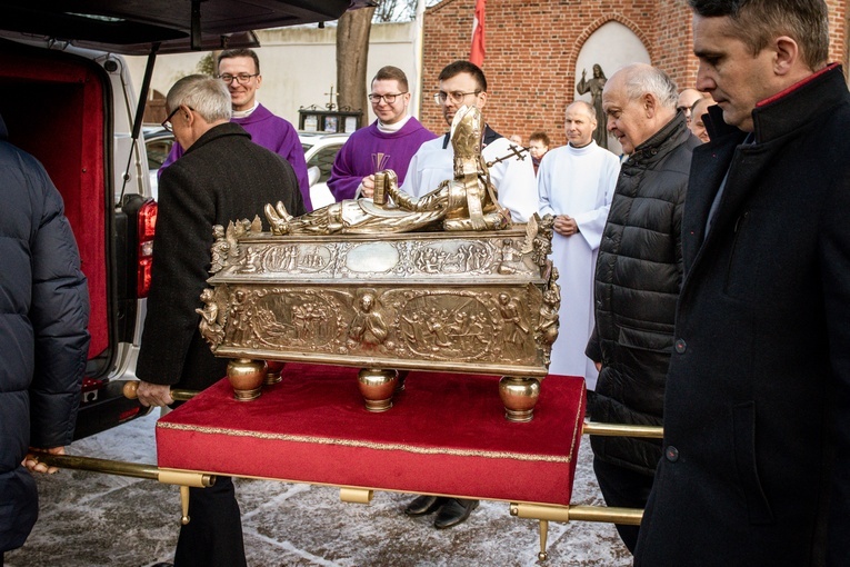 Inauguracja peregrynacji relikwii św. Wojciecha