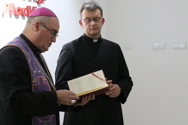 Płock. Otwarcie Centrum Wolontariaru Caritas