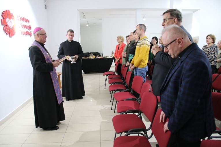 Płock. Otwarcie Centrum Wolontariaru Caritas