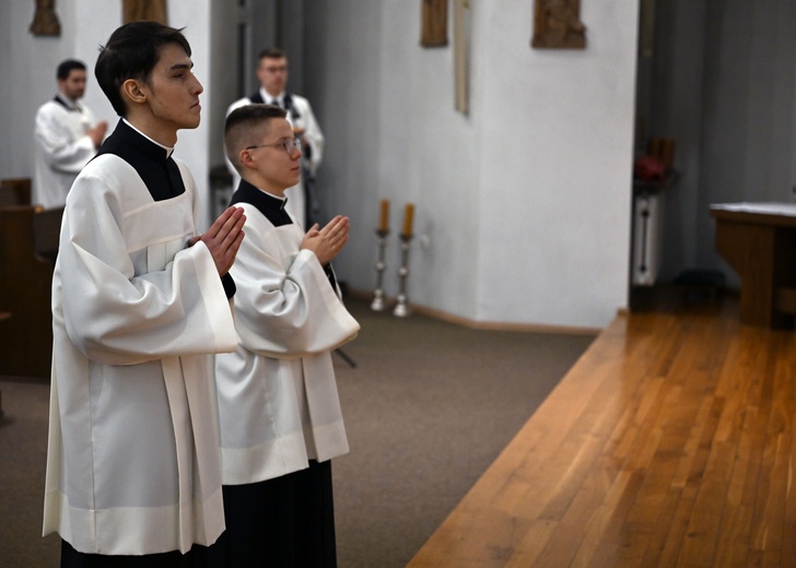 Obłóczyny w koszalińskim seminarium